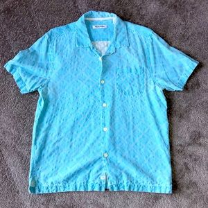 Tommy Bahama Men’s Large Button Short Sleeve Shirt